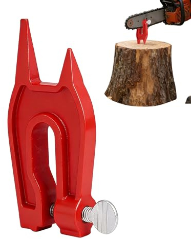 Stump Vise Chainsaw Chain Clamp, Robust Portable Sharpening Tool, Accessories for Outdoor Wood Care, Chainsaw File Holder Made of Iron, Adjustable Chain Sharpener for Ho