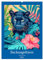 Dschungeltiere im Pop-Art Stil (Wandkalender 2025 DIN A2 hoch), CALVENDO Monatskalender: Exotische Bewohner des Dschungels (CALVENDO Tiere)