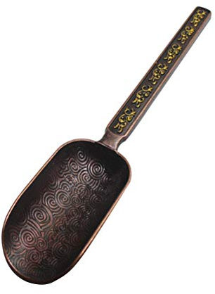 Teechaufeln Vintage F¨¹llschaufel Gew¨¹rzschaufel Kaffeel?ffel f¨¹r Salz Kaffee Tee L?ffel (Antik Kupfer)