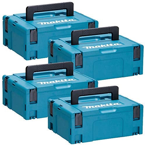 Makita 821550-0 MakPac Type 2 Stacking Connector Case 396mm x 296mm x 157mm Pack of 4