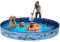JEASONG Foldable And Portable Dog Pool,200cm Dog Paddling Pool Pet Bath Tub, Reinforced PVC Non-Inflatable Swimming Pool for Dogs/Puppies/Pets