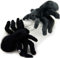 Kuscheltier Spinne grau + schwarz Plüschtier Spider Vogelspinne * Set 2 Plüschspinnen (Set 2 Spinnen)