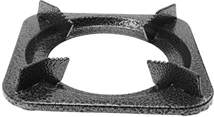 Uonlytech 2 Pièces Support De Cuisinière à Gaz Support De Poêle à Feu Accessoire De Cuisinière à Gaz Anneau De Wok En Fonte Porte-casseroles Support Pour Wok Le Fer Four Anneau De Gaz