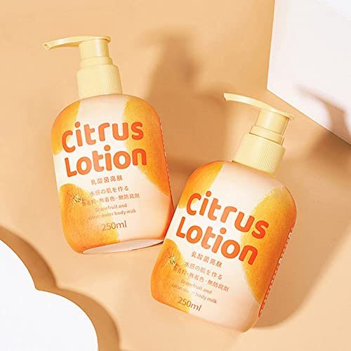 Moisturizing Body Milk Cheese Peach Moisturizing Lactic Moisturizing Body Lotion Seidige, feuchtigkeitsspendende Körpermilch mit großer Kapazität Zahnöl Kokos (B, One Size)