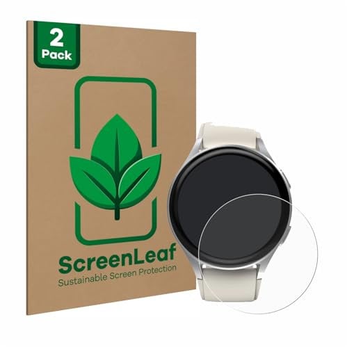 ScreenLeaf 2 Stück Schutzfolie für Hama 8900 (42 mm) [nachhaltiger Displayschutz, Folie, transparent, kratzfest]