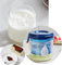 ZEBAN Colador de yogur griego para hacer yogurt, filtro de yogur de malla fina con colador de tapa transparente para eficiencia para cocina, restaurante y camping, para el hogar, viajes y uso de