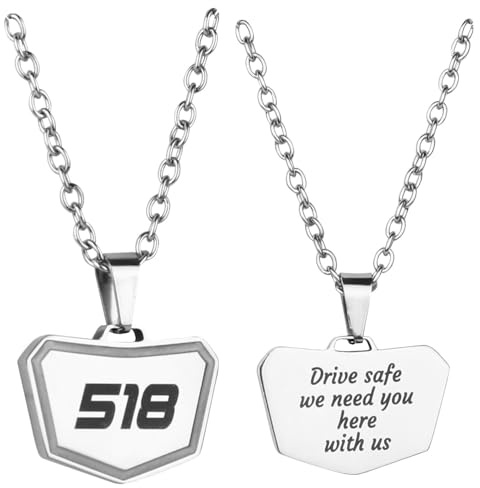 Halskette Mit Personalisierter Gravur FÜR Motocross-Nummern, Dirtbike-Halskette Aus Edelstahl Mit Text, Geschenk FÜR Männer