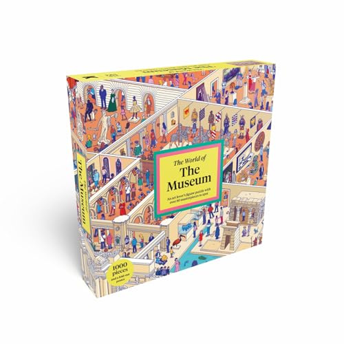 The World of the Museum: An art lover s 1000-piece jigsaw puzzle with over 80 masterpieces to spot