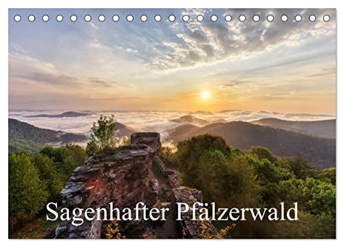 Sagenhafter Pfälzerwald (Tischkalender 2026 DIN A5 quer), CALVENDO Monatskalender: Burgen, Felsen und vieles mehr im sagenhaften Pfälzerwald. (CALVENDO Orte)