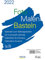 Foto-Malen-Basteln Bastelkalender A4 weiß 2022: Fotokalender zum Selbstgestalten. Aufstellbarer do-it-yourself Kalender mit festem Fotokarton.