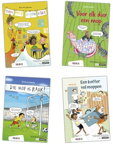 Pakket Toneellezen Moppen (4 titels)