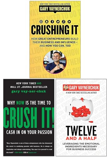 Gary Vaynerchuk Collection 3 Books Set (Crushing It, Crush It! & [Hardcover] Twelve and a Half)
