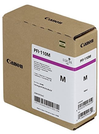 Canon PFI110M passend für IPF2000 Tinte Magenta 2366C001 160ml