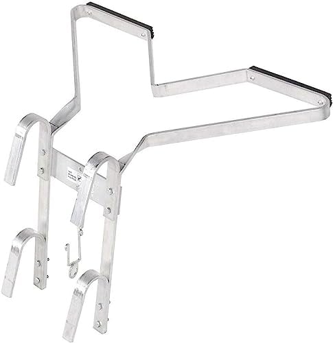 JAOSY Leiterständer V-Form Fallrohrleiter, Aluminium, Silber, 10 Jahre Garantie