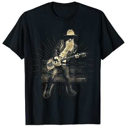 Offizielle Billy F Gibbons von ZZ Top Live III T-Shirt