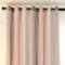 Michorinee 1 Stücke Gardinen Kinderzimmer Blickdicht Vorhang Mädchen Junge Hohle Sterne Vorhänge Verdunkelung mit Ösen Farbverlauf Kurz für Mädchenzimmer, Grau Rosa 210 × 132cm (H × B)