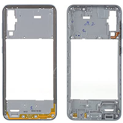 Zurück Gehäuserahmen Mittelplatte Reparaturteil für Samsung Galaxy A50 SM-A505 A505 (Grau)