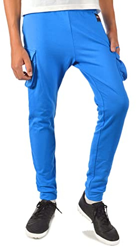 BEZLIT Kinder Jungen stylische Sport Trainings Freizeithose Blau 128