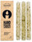 Aromasenses. Handgefertigte Kerzen (2 cm x 20 cm), 3 Stück (Salz-, Ruden- und Lorbeerkerzen)