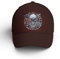 CHNOT Wikinger Rabe Odin Baseballkappe Einstellbare Schirmmütze Baseball Mützen UV Schutz Golf Caps Sonnenschutz Sport Kappe Outdoor Kappen Hut für Herren Damen White Einheitsgröße
