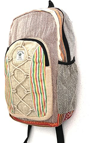 HCZ Hippie Nepal Rucksack, Beige 03, grande