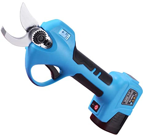 Professional Electric Pruning Shears With Lcd Screen Electric Secateurs,Lithium Battery Garden Shears Cordless Electric Pruning Shears Tree Hedge Trimmer Cutting Tools
