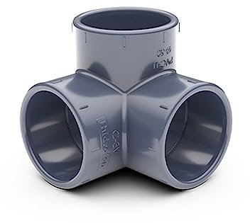 jardiboutique - Coude a 90 diamatre 50 mm a 3 voies