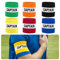 6 Stück Kapitänsbinde, einstellbare Fussball Armband für Erwachsene, Unisex Klettverschluss Arm Bands für mehrere Sportarten Fußball Hockey Rugby Netball