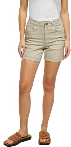 Urban Classics Damen Hose Ladies Colored Strech Denim Shorts softseagrass 31