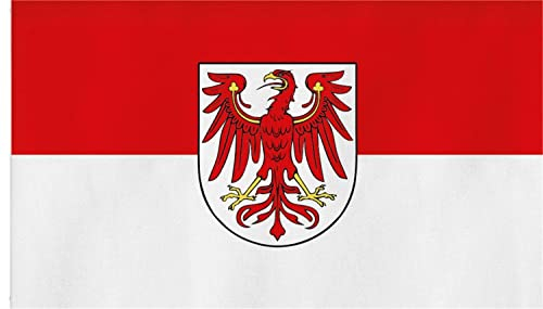 Brandenburg Brandenburgische Flagge/Fahne 30x45 cm