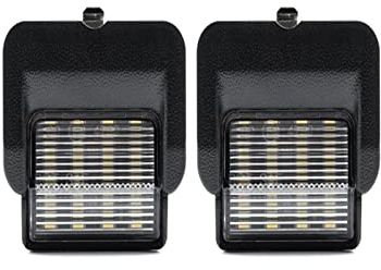 HUBBIQ Heckleuchte Kennzeichen Für Polo 6N 1994-1999 Kennzeichenbeleuchtung Auto-Parkschild-Lampe OEM: 6N0943021C 6N0943119 6N0943119C 6N0943121