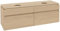 Villeroy & Boch Legato Waschtischunterschrank B600, 1600x550x500mm, 2 Waschtische, B60000VJ, Farbe: Nordic Oak