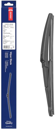 DENSO Heck Wischerblatt DRD-008 (280 mm): Leiser, langlebiger Wischer mit modernem Design und hochwertigen Materialien. OEM-Qualität, breite Kompatibilität, 2 Jahre Garantie | Kompatibel mit: HYUNDAI KONA, KONA Kasten/SUV, JEEP CHEROKEE, KIA RIO IV, RIO IV Hatchback Van, STONIC, STONIC Hatchback Van