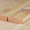 Glattkantbretter Sibirische Lärche Profilholz 21x70x1500mm (Länge 1.5m) 16-er Pack