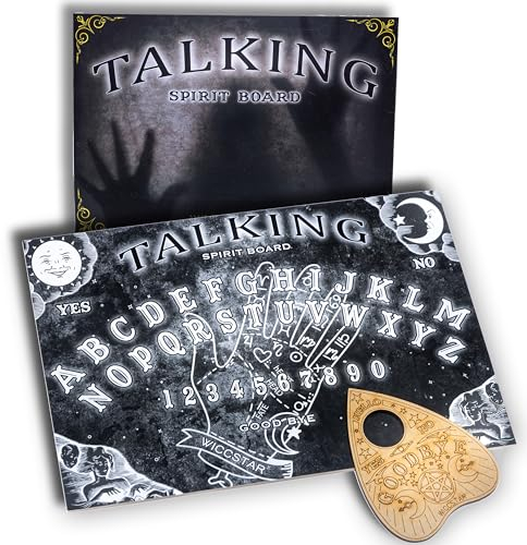 Ouija Brett. Hexenbrett mit detaillierten anweisungen auf Deutsch. Talking Spirit Board