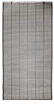 BIANCHERIAWEB Rollo aus Bambus, mit Fallschirm, für Fenster, Modell Oxaka, 100 x 160 cm, Braun