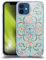 Head Case Designs Offizielle Micklyn Le Feuvre Rot Und Blau Blumige Muster Softgelhülle Kompatibel Mit Apple iPhone 12 / iPhone 12 Pro Und Kompatibel Mit Magsafe Zubehör