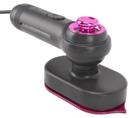 Mini Dampfbügeleisen, Elektrisches Bügeleisen mit Drehbarem Griff, 60 Ml Wassertank, Leichtes Nass- und Trockengebrauchs Reisebügeleisen für Kleidung, Heißpresse, DIY Schuhe,
