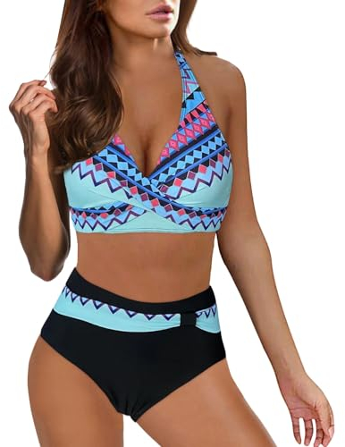 Swimsuits Damen Bademode Pink Gelber Triangel Bikini Push Up Bikini Zum SchnüRen Bandeau Bikini Oberteil Bikini Unterteil Schwarz Bikini FüR Kleine Frauen Badeanzug 38 D Badeanzug Damen Sport Mit