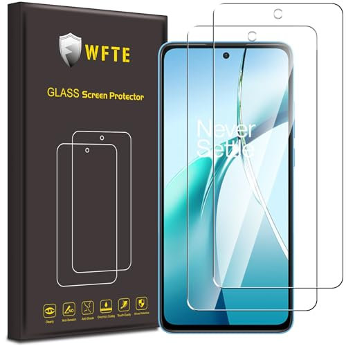 WFTE [2 Stück Schutzfolie für Nord CE4 Lite Panzerglas Glasfolie 9H Härte, Anti-Kratzen, Anti-Bläschen Displayschutzfolien Panzer Schutz Glas für HMD Pulse/Pulse+ Plus