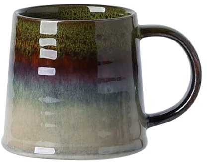 ZPPLD Coffee Mugs,Large 450mL Mug with Handle,Stoneware Mug,Ceramics Cappuccino Cup,Stoneware Mugs,Tea Mugs,Porcelain Coffee Mug,Cappuccino Cups for Office and Home