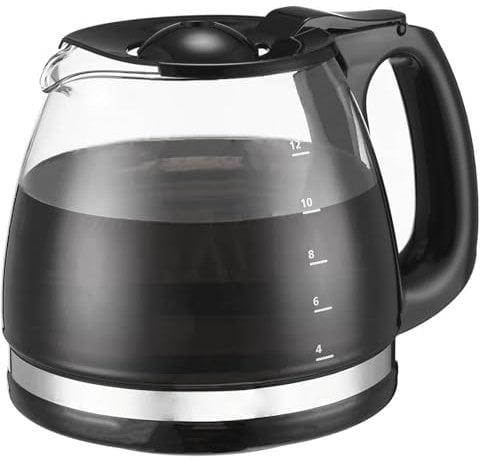 12-Cup Coffee Pot replacement Carafe Compatiable with Black and Decker Coffee Maker Many Model# CM1160B, CM1160W
