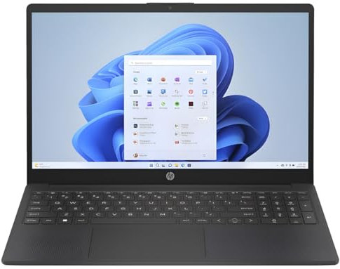 HP 15-fc0525sa 15.6 Laptop | Full HD Anti Glare Display | AMD Ryzen 7-7730U | 16GB DDR4-3200MHz RAM | 512GB PCIe NVMe SSD | Windows 11 Home | Black