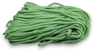 BricoShopping Corda per Tende Veneziane 3mm 20mt Resistente Anti UV Multiuso Cordino Ideale per Binario Tenda Bricolage Treccia Nautica Giardinaggio Campeggio Scooby-Doo Merceria Scubidu (Verde)