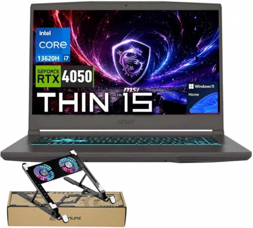 msi Laptop da gioco sottile 15 RTX 4050 Intel Core i7-13620H (Beats i9-12900H)