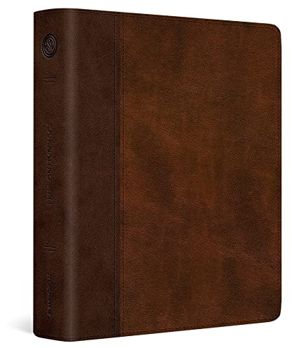 The Holy Bible: English Standard Version, Journaling Bible, Trutone, Brown/tan, Timeless Design