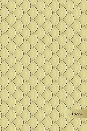 Notes: 6x9 Blank Lined Page Notebook Chinese Dragon Skin Scale Seamless Pattern Cover. Matte Softcover Ruled Note Book Journal