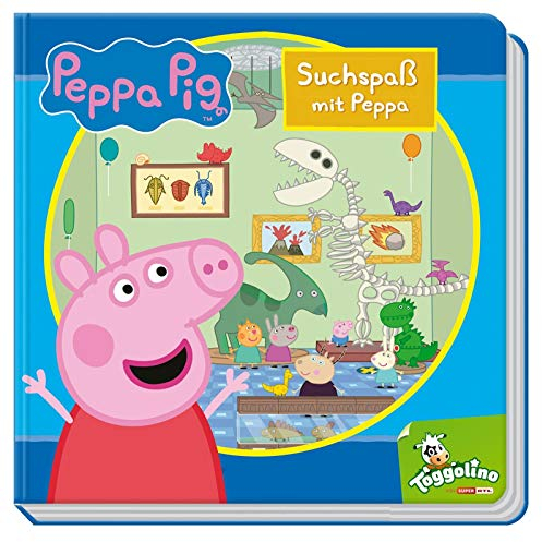 Peppa Wutz: Suchspaß mit Peppa: Wattiertes Pappbuch mit tollen Suchbildern