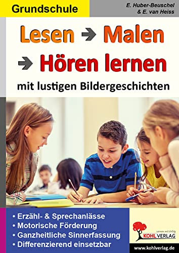 Lesen - Malen - Hören lernen ... mit lustigen Geschichten
