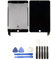 Visiodirect® Ecran Complet: Vitre+LCD Compatible avec iPad Mini 4 Noir + Kit Outils